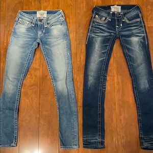 2 pair Big Star Jeans